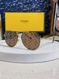 Fendi Lightweight Rimless Brown Lens Sunglasses for Men & Women - 449834