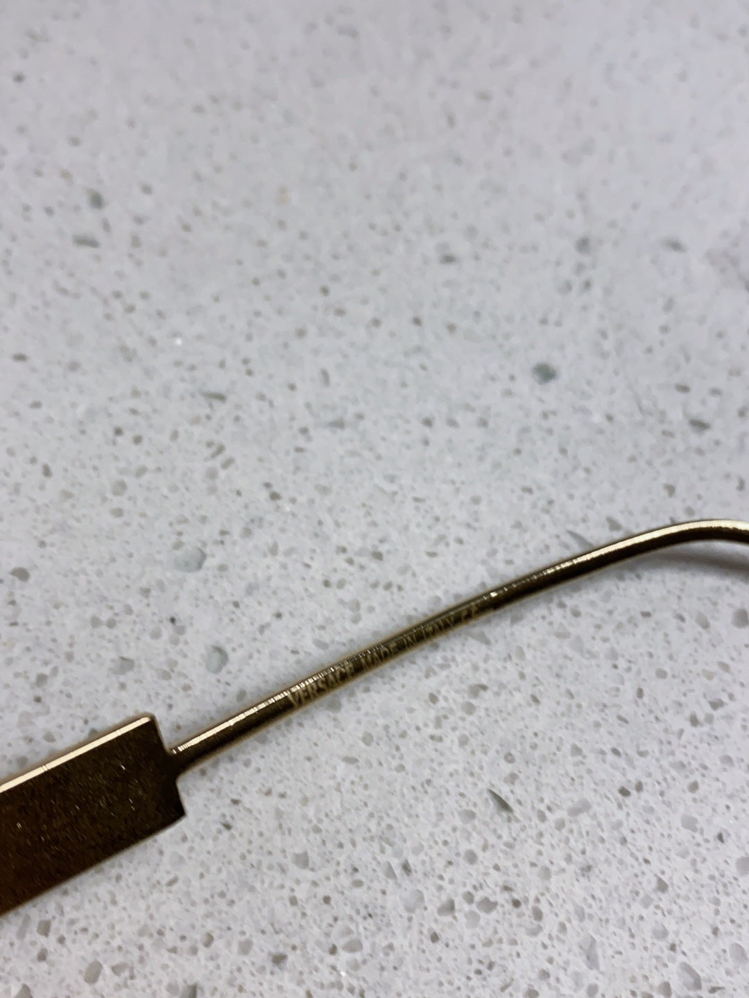 Versace VE2274 Lightweight Metal Rimless Silver Lens Sunglasses - detail image 8