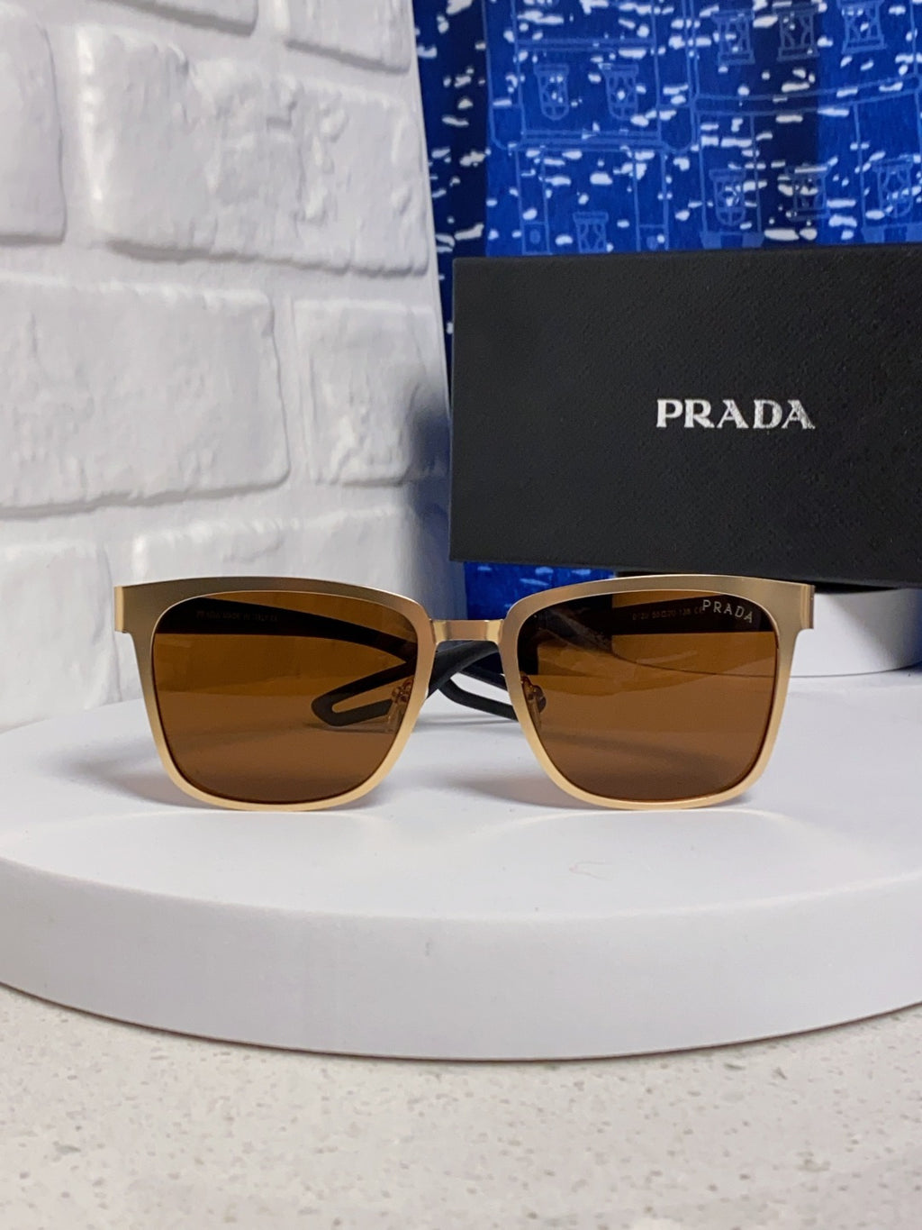 Prada Fashion Brown Lens Sunglasses for Men & Women - 998150 - detail image 2