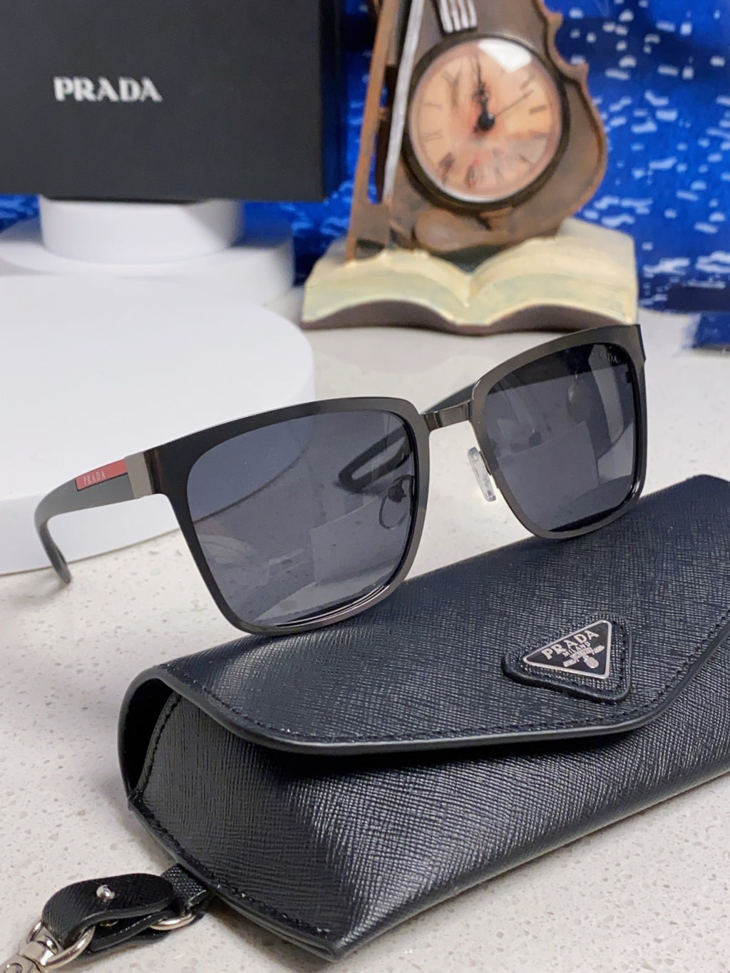 Prada Fashion Silver Lens Sunglasses for Men & Women - 998152 - detail image 10