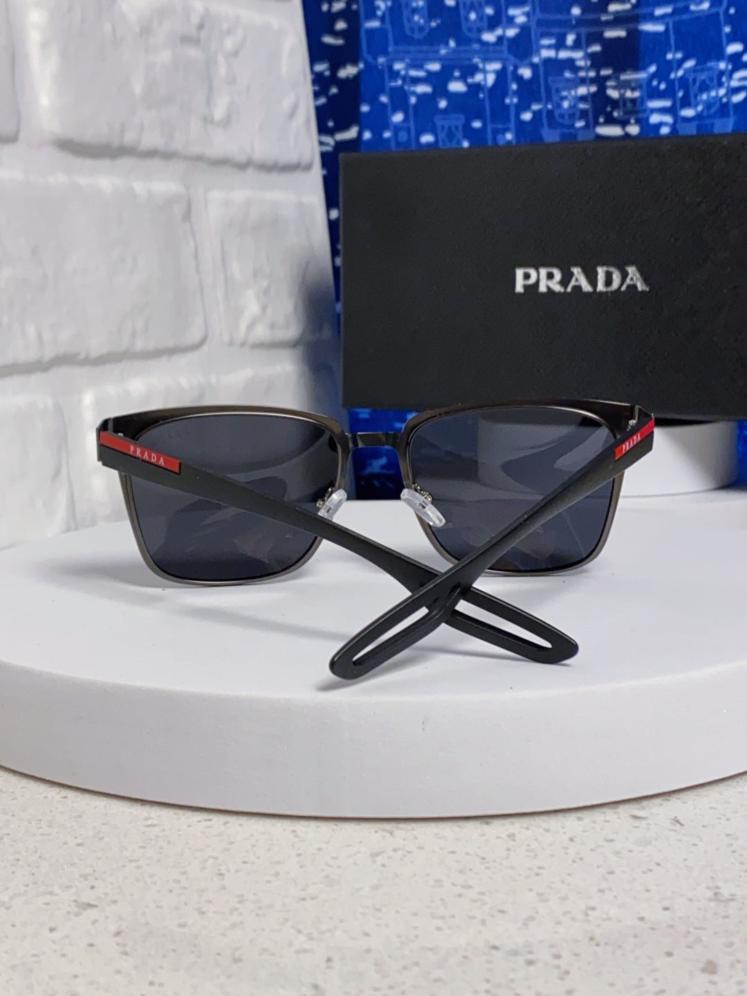 Prada Fashion Silver Lens Sunglasses for Men & Women - 998152 - detail image 3