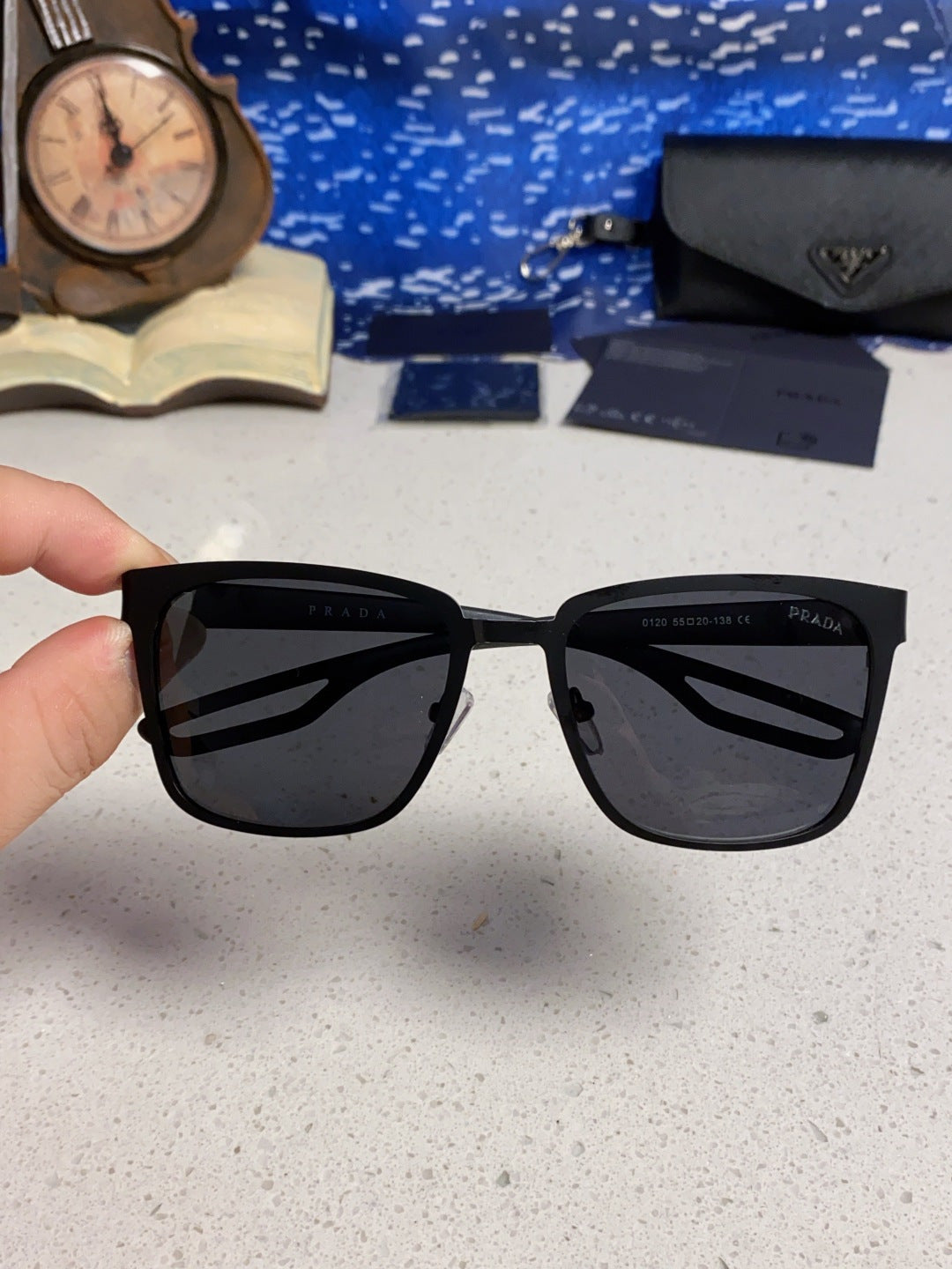 Prada Fashion Silver Lens Sunglasses for Men & Women - 998153 - detail image 4