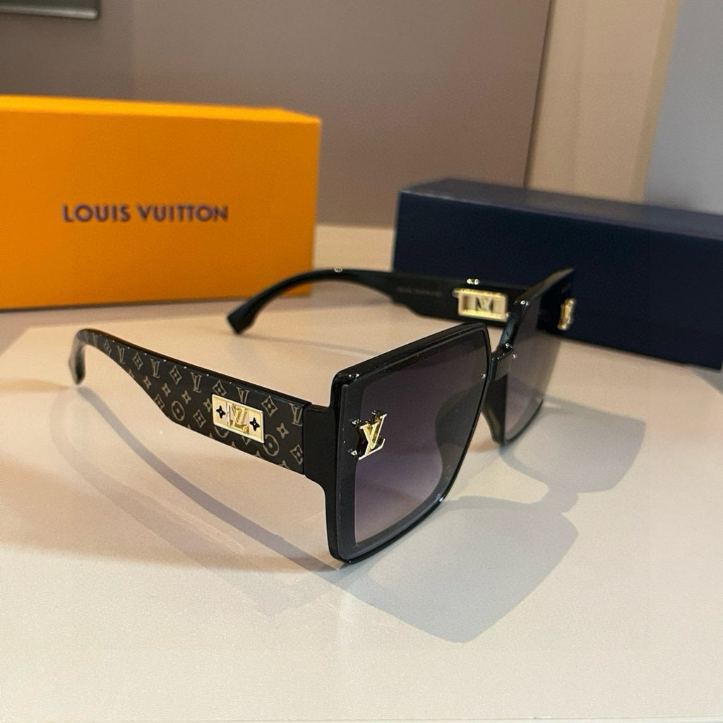 Louis Vuitton Fashion Gold Lens Sunglasses for Men & Women - 414805