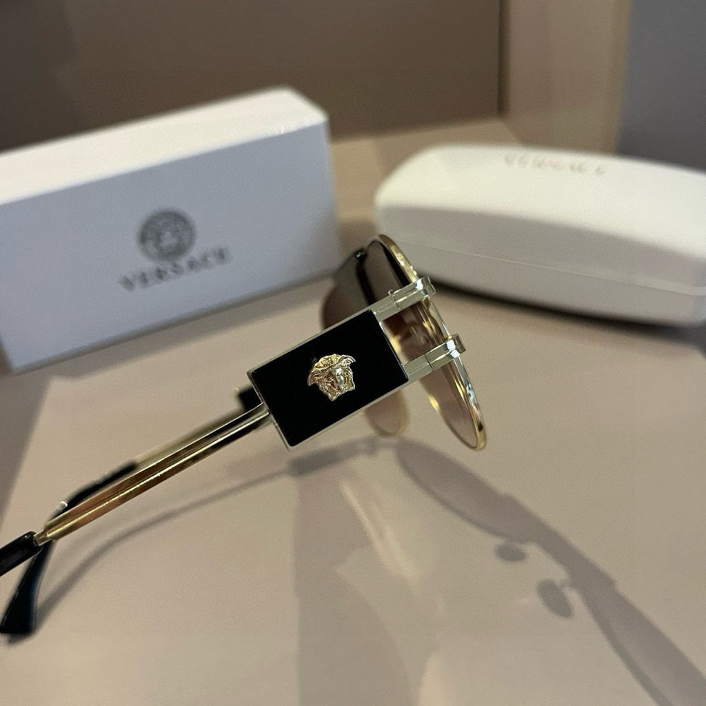 Versace Polarized Fashion Brown Lens Sunglasses for Men & Women - 466277 - detail image 2