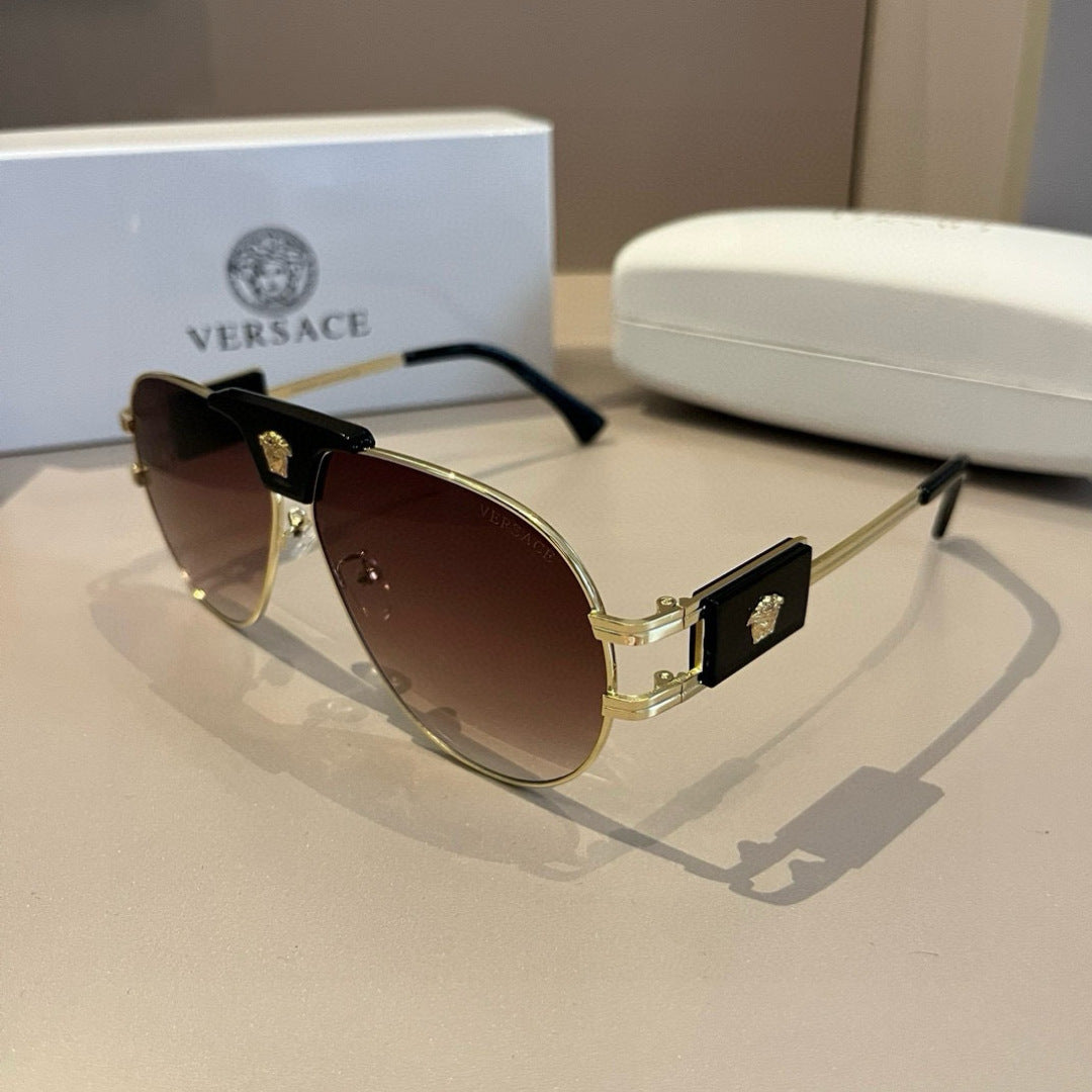 Versace Polarized Fashion Brown Lens Sunglasses for Men & Women - 466277 - detail image 3