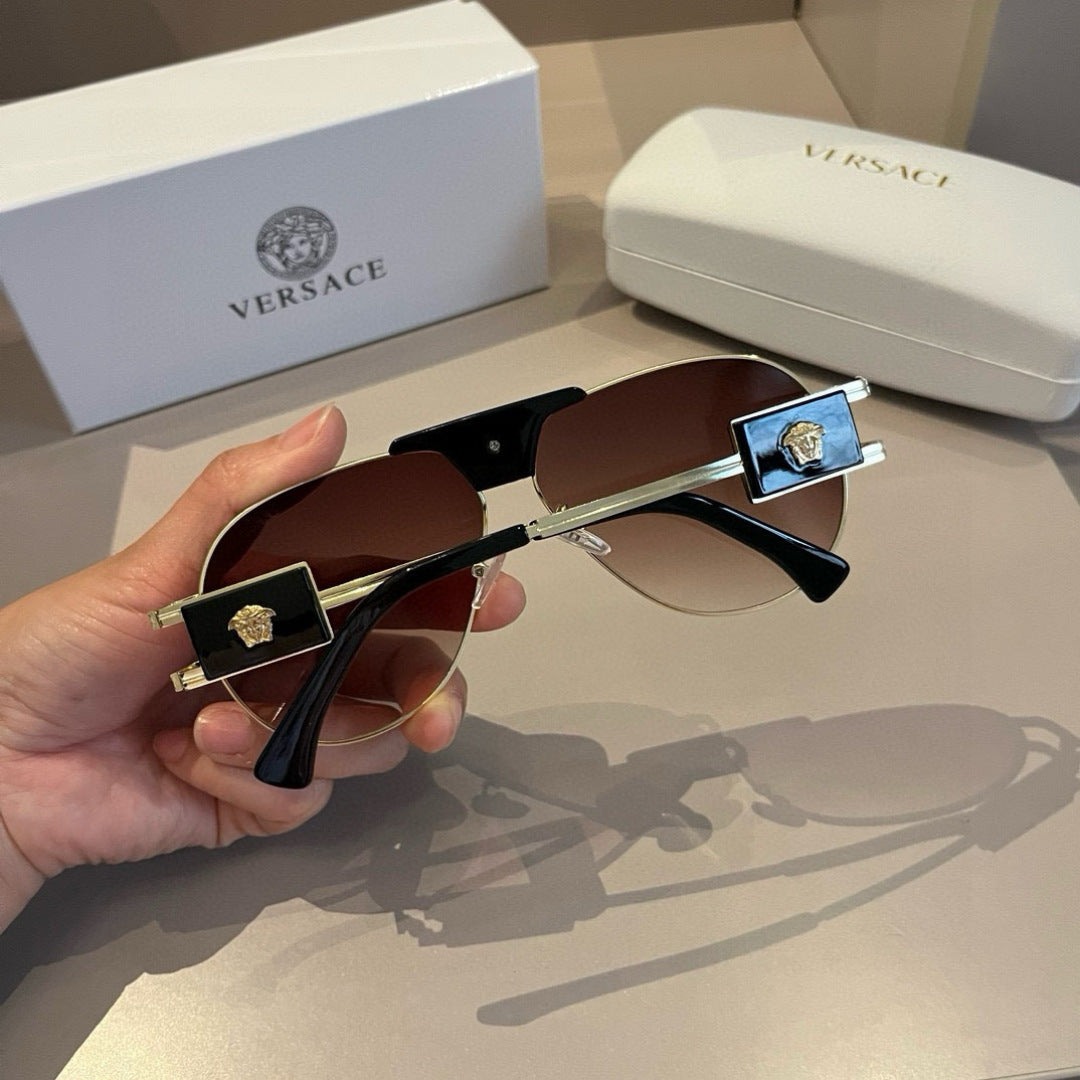 Versace Polarized Fashion Brown Lens Sunglasses for Men & Women - 466277 - detail image 8