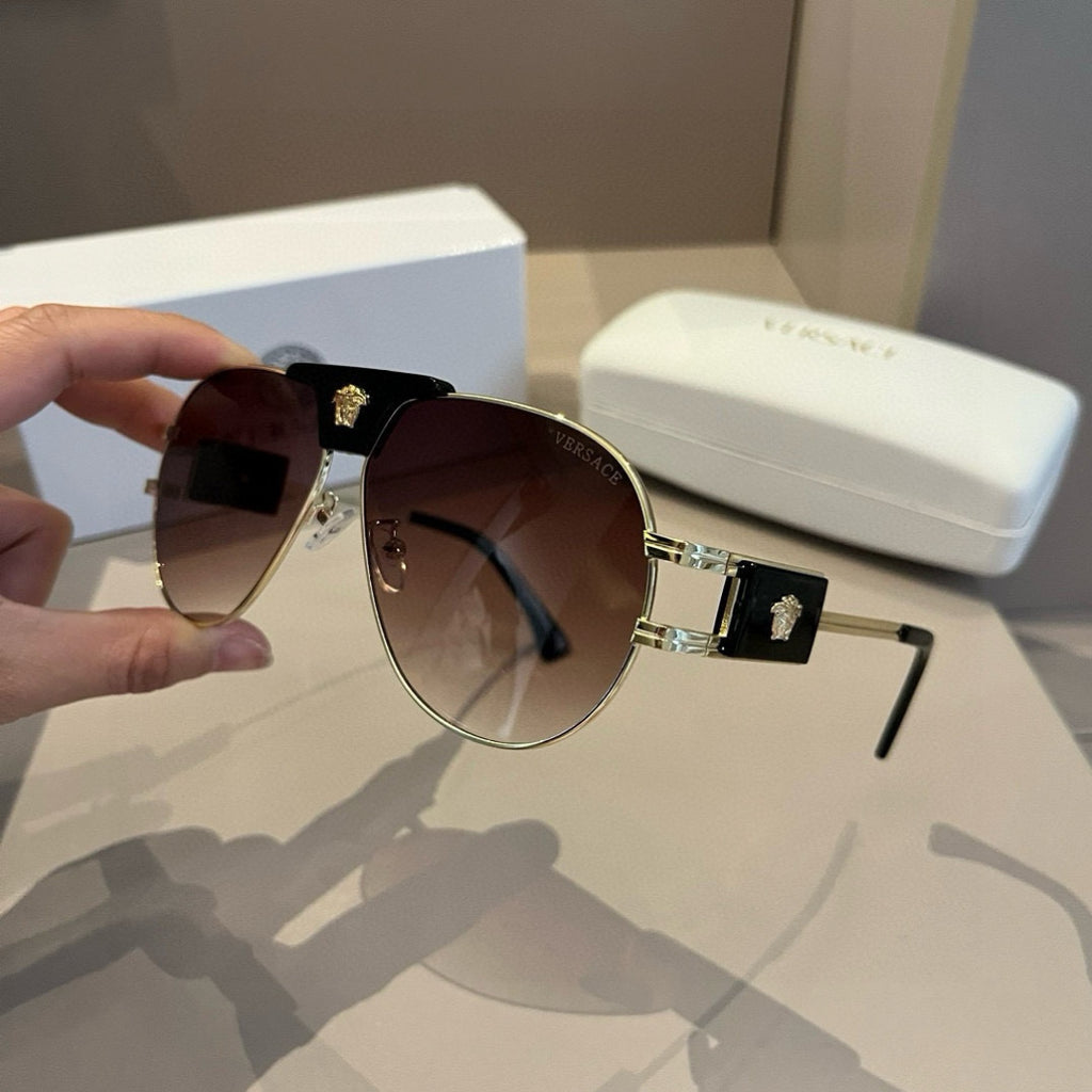 Versace Polarized Fashion Brown Lens Sunglasses for Men & Women - 466277 - detail image 5