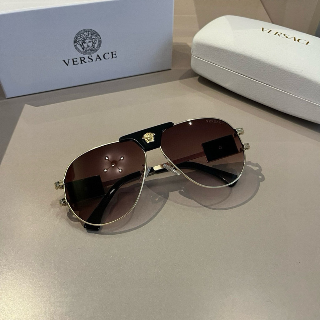 Versace Polarized Fashion Brown Lens Sunglasses for Men & Women - 466277 - detail image 7