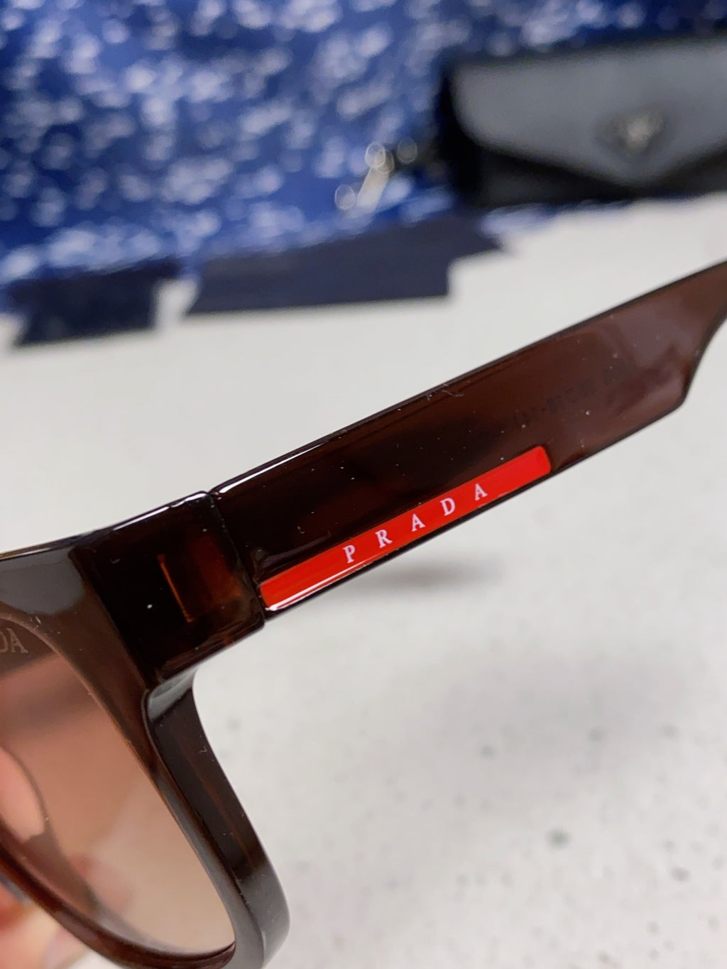 Prada Fashion Red Lens Sunglasses for Men & Women - 158451 - detail image 7