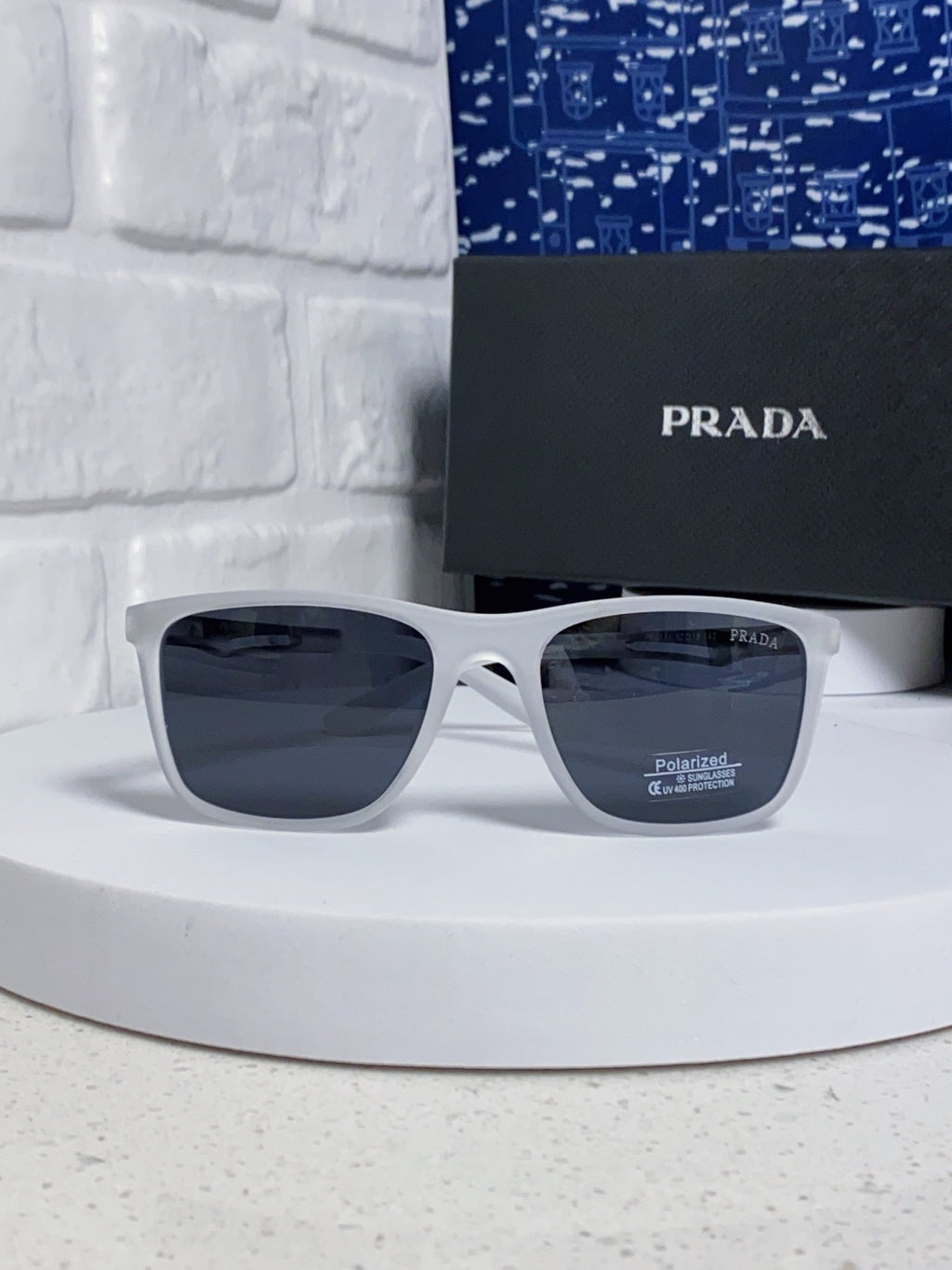 Prada Polarized Fashion Blue Lens Sunglasses for Men & Women - 867157 - detail image 2