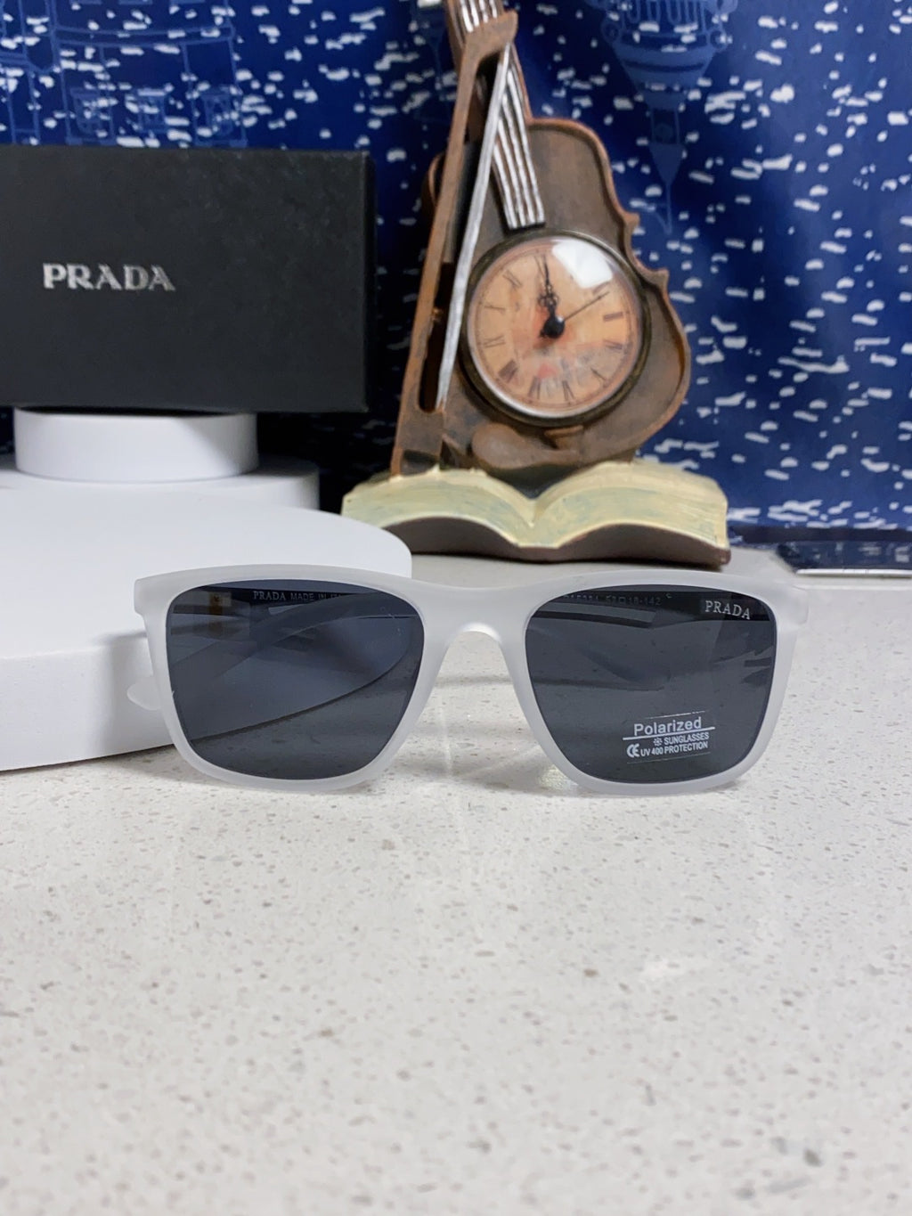 Prada Polarized Fashion Blue Lens Sunglasses for Men & Women - 867157 - detail image 9