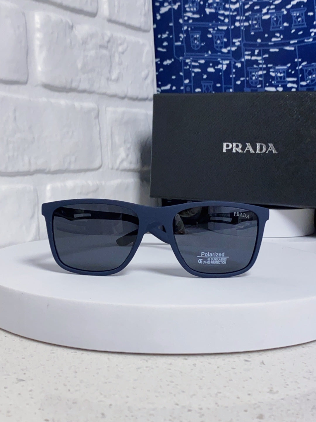 Prada Polarized Fashion Blue Lens Sunglasses for Men & Women - 867158 - detail image 2