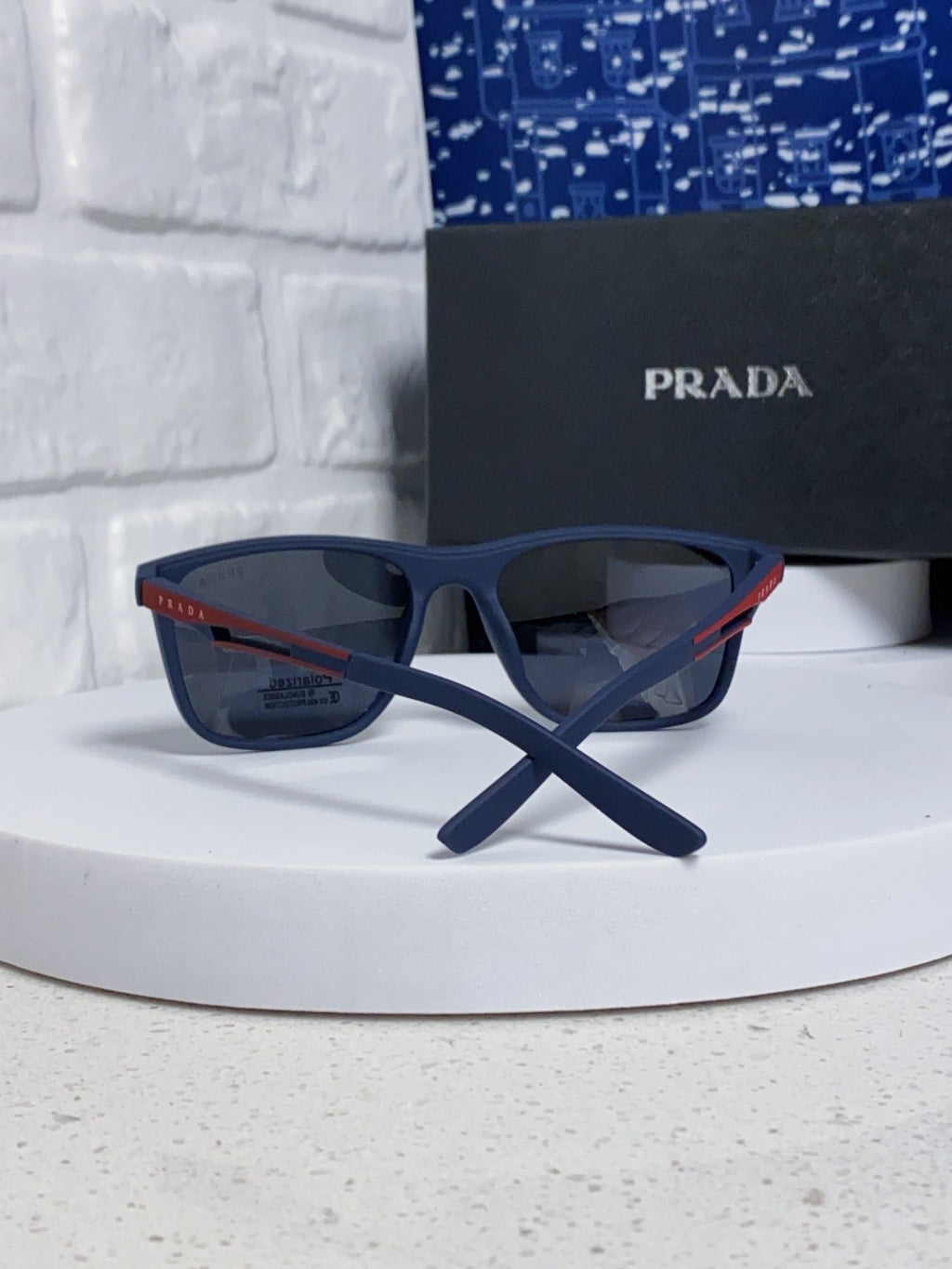 Prada Polarized Fashion Blue Lens Sunglasses for Men & Women - 867158 - detail image 3