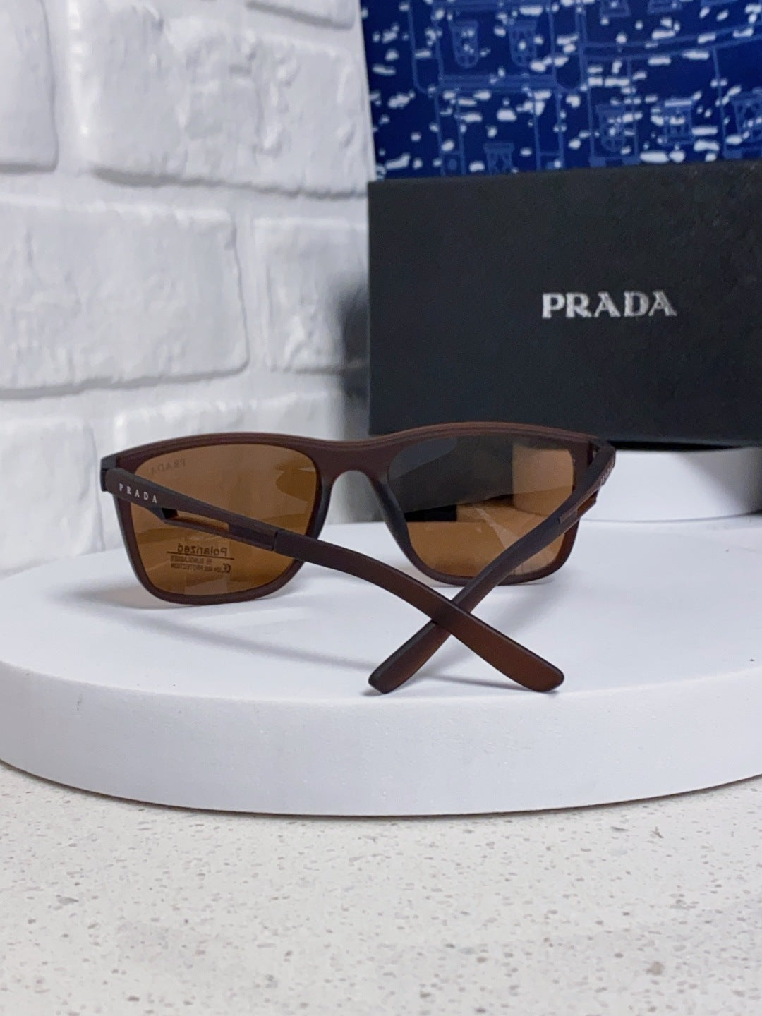 Prada Polarized Fashion Brown Lens Sunglasses for Men & Women - 867159 - detail image 3