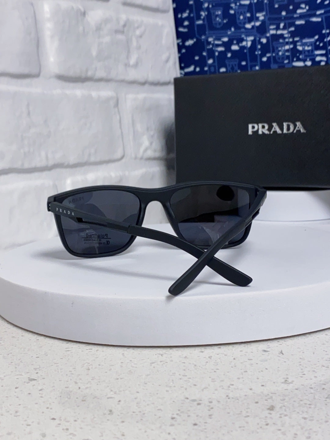 Prada Polarized Fashion Blue Lens Sunglasses for Men & Women - 867160 - detail image 2