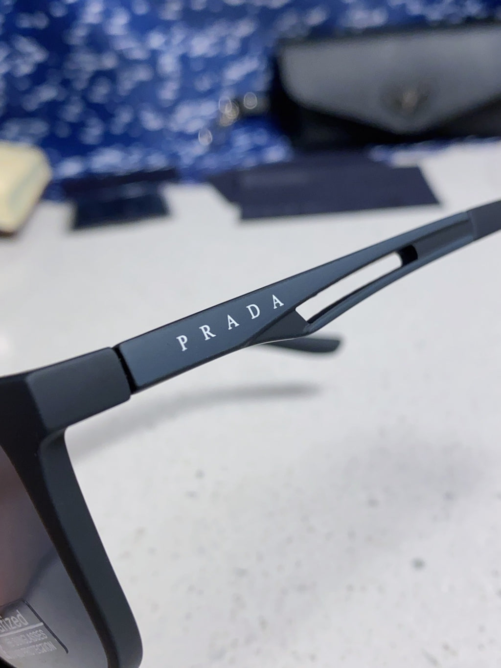 Prada Polarized Fashion Blue Lens Sunglasses for Men & Women - 867160 - detail image 6