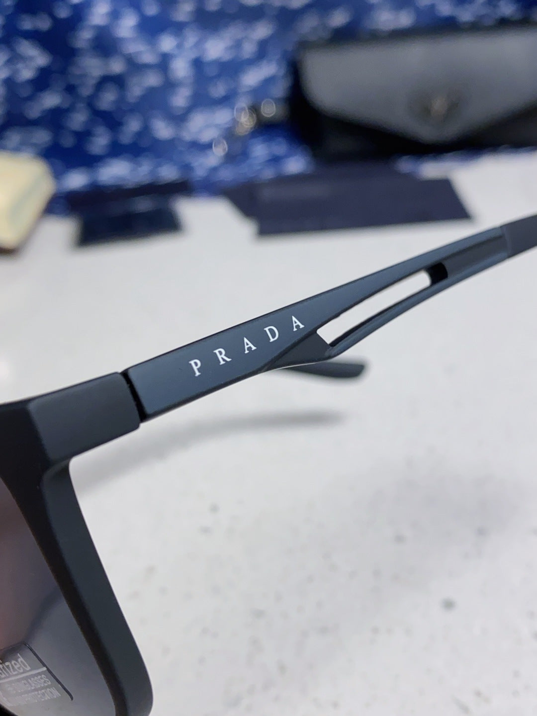Prada Polarized Fashion Blue Lens Sunglasses for Men & Women - 867160 - detail image 6