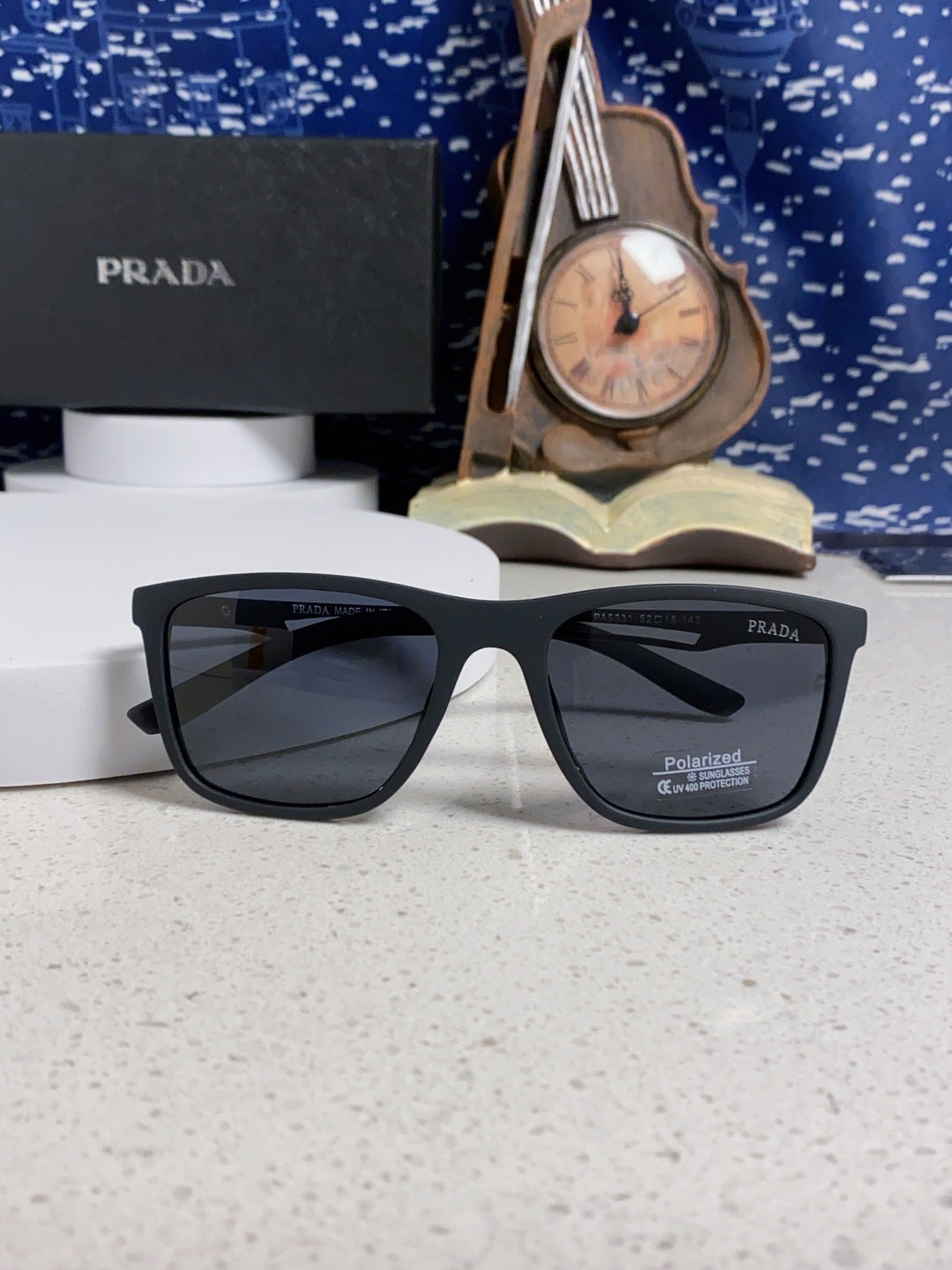 Prada Polarized Fashion Blue Lens Sunglasses for Men & Women - 867160 - detail image 8