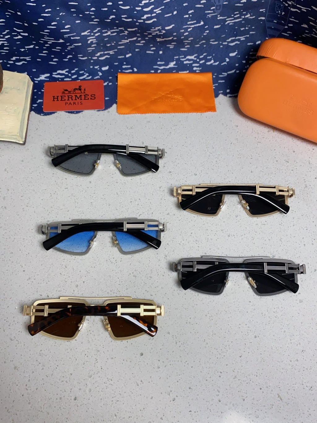 Hermès Fashion Brown Lens Sunglasses for Men & Women - 867268 - detail image 11