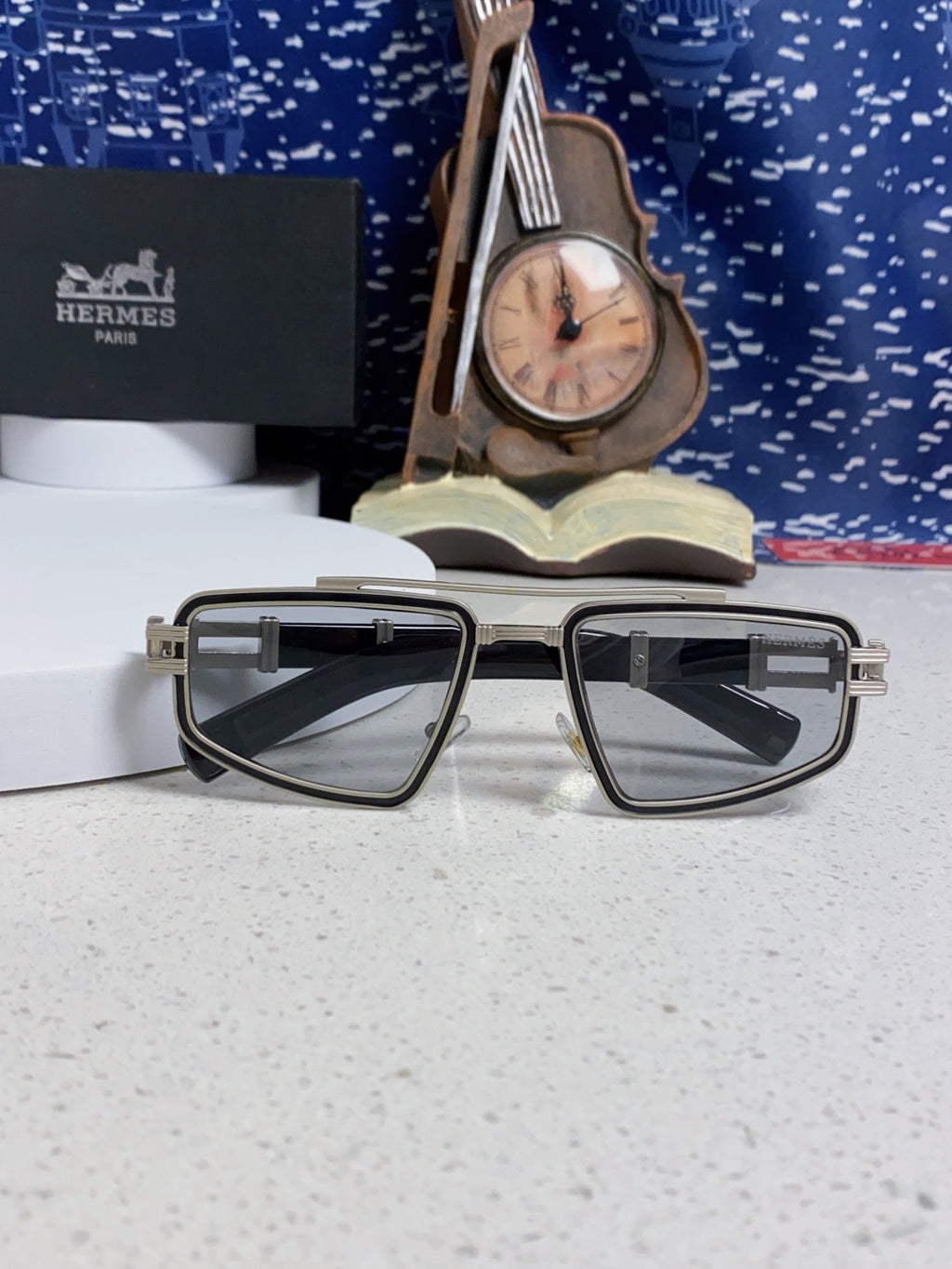 Hermès Fashion Silver Lens Sunglasses for Men & Women - 867266 - detail image 8