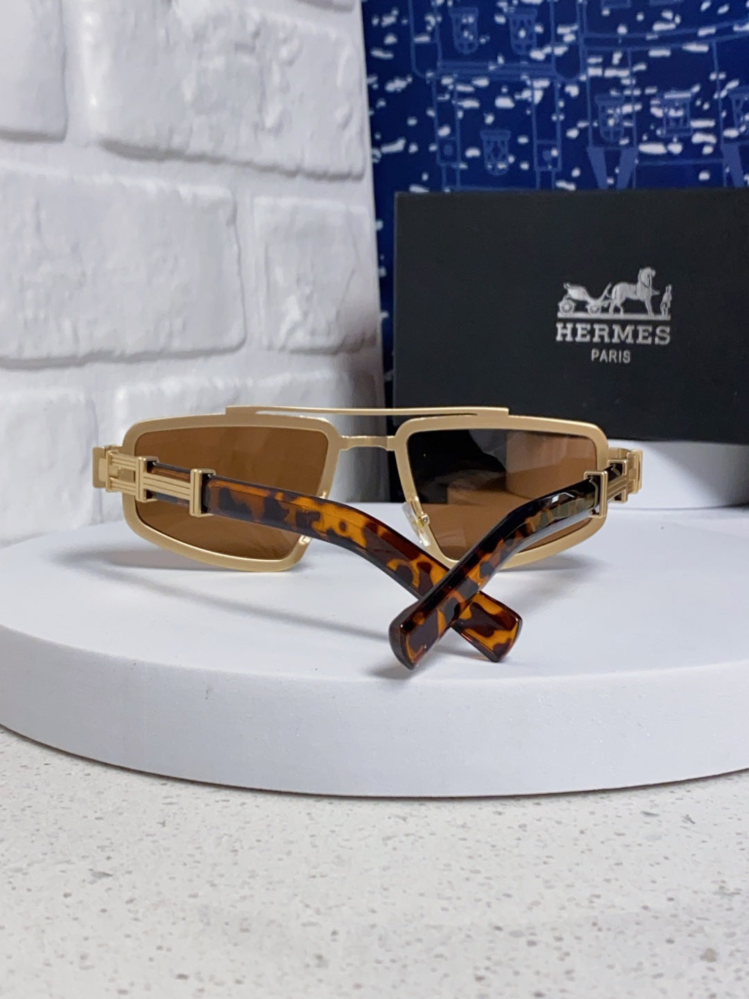 Hermès Fashion Brown Lens Sunglasses for Men & Women - 867268 - detail image 3