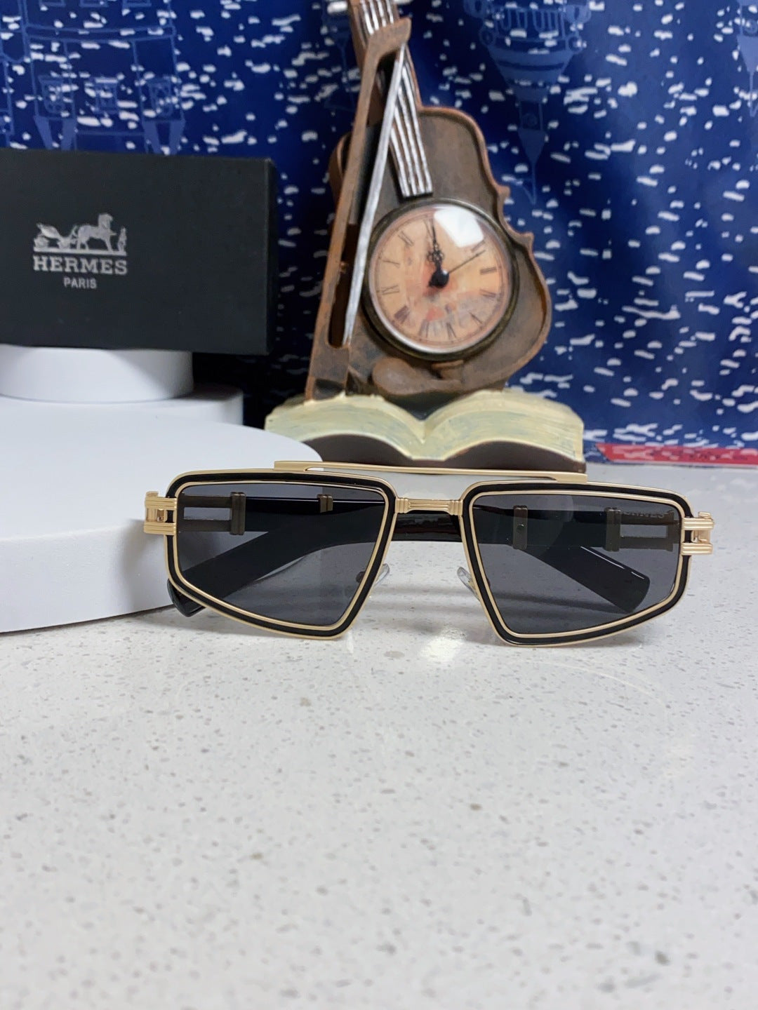 Hermès Fashion Silver Lens Sunglasses for Men & Women - 158696 - detail image 9