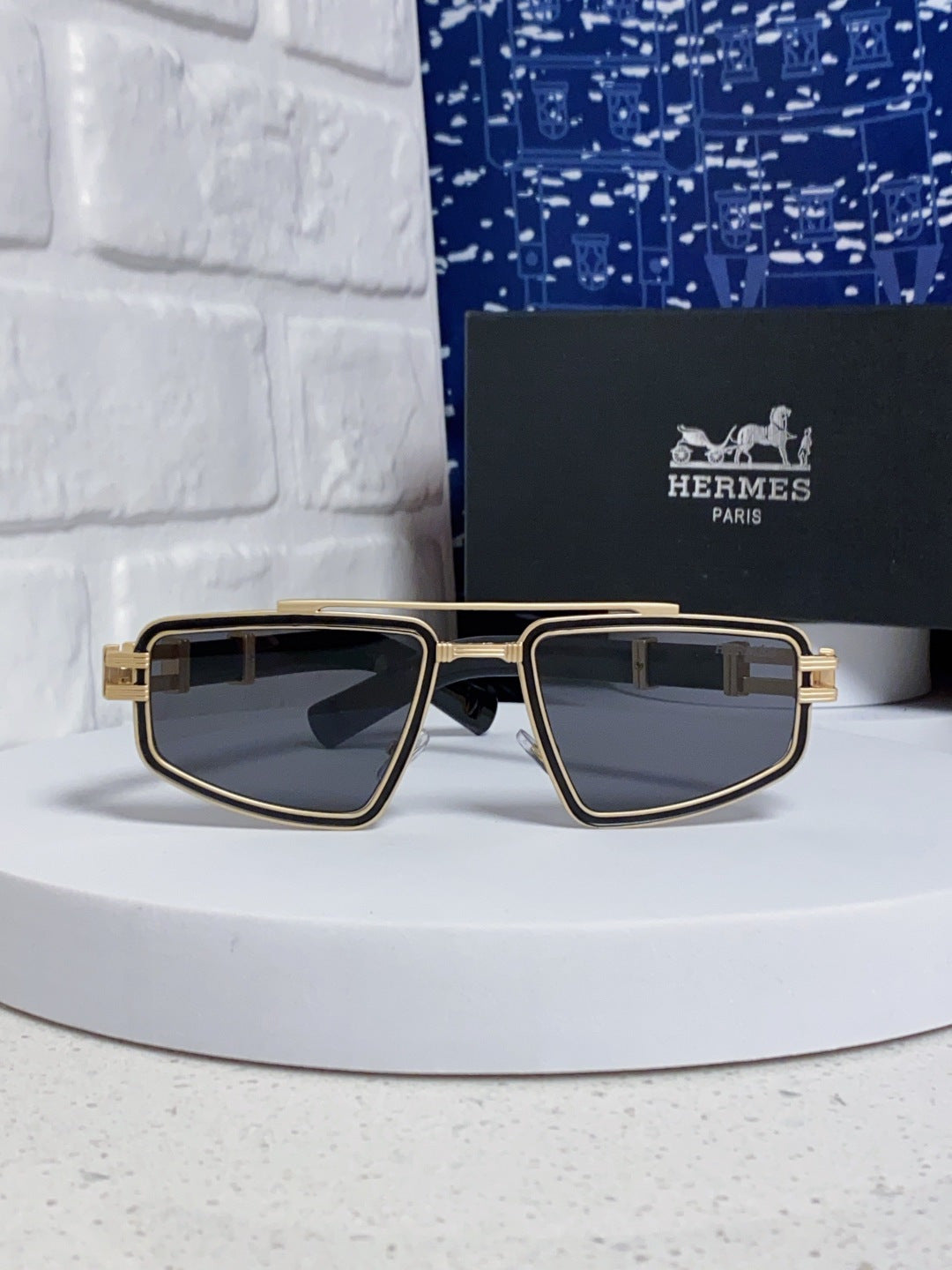 Hermès Fashion Silver Lens Sunglasses for Men & Women - 416529 - detail image 2