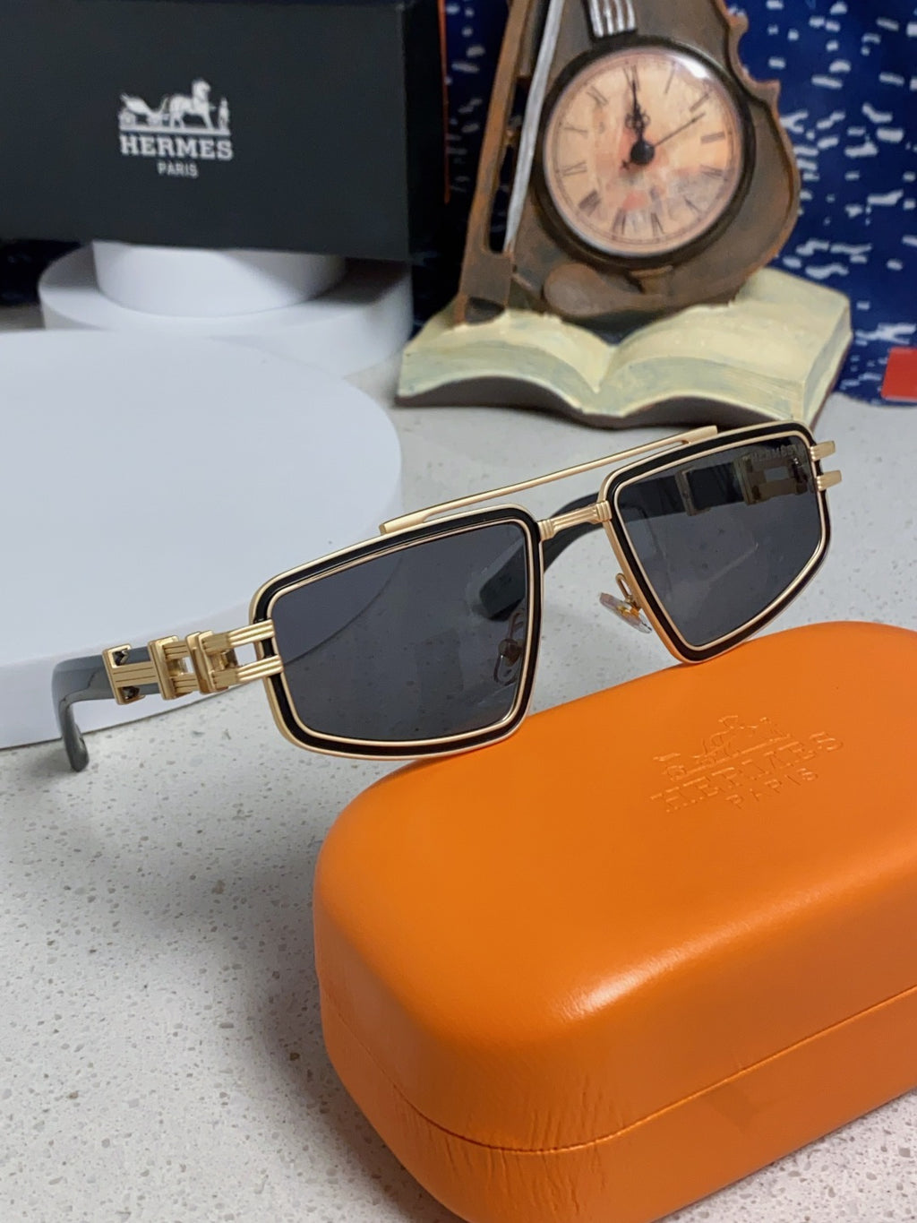 Hermès Fashion Silver Lens Sunglasses for Men & Women - 416529 - detail image 10