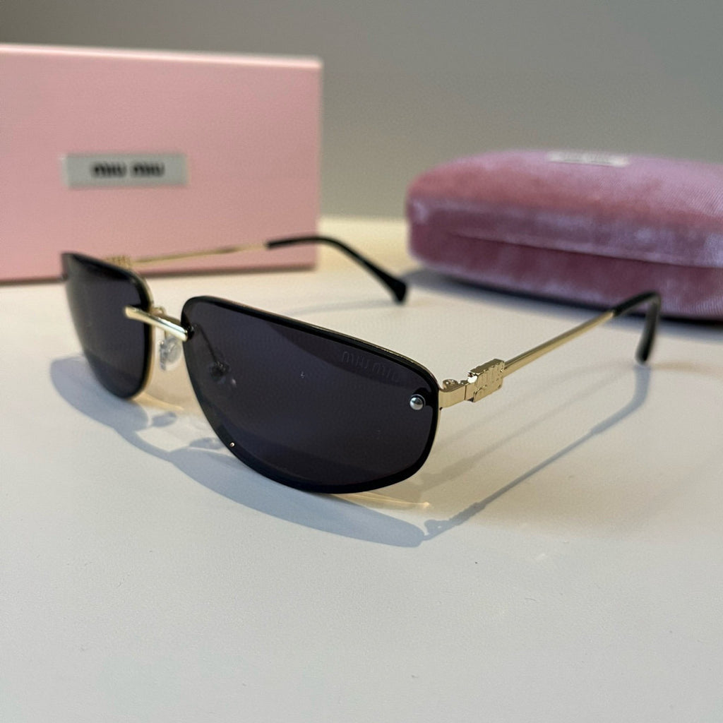 Miu Miu Fashion Silver Lens Sunglasses for Men & Women - 416235 - detail image 3