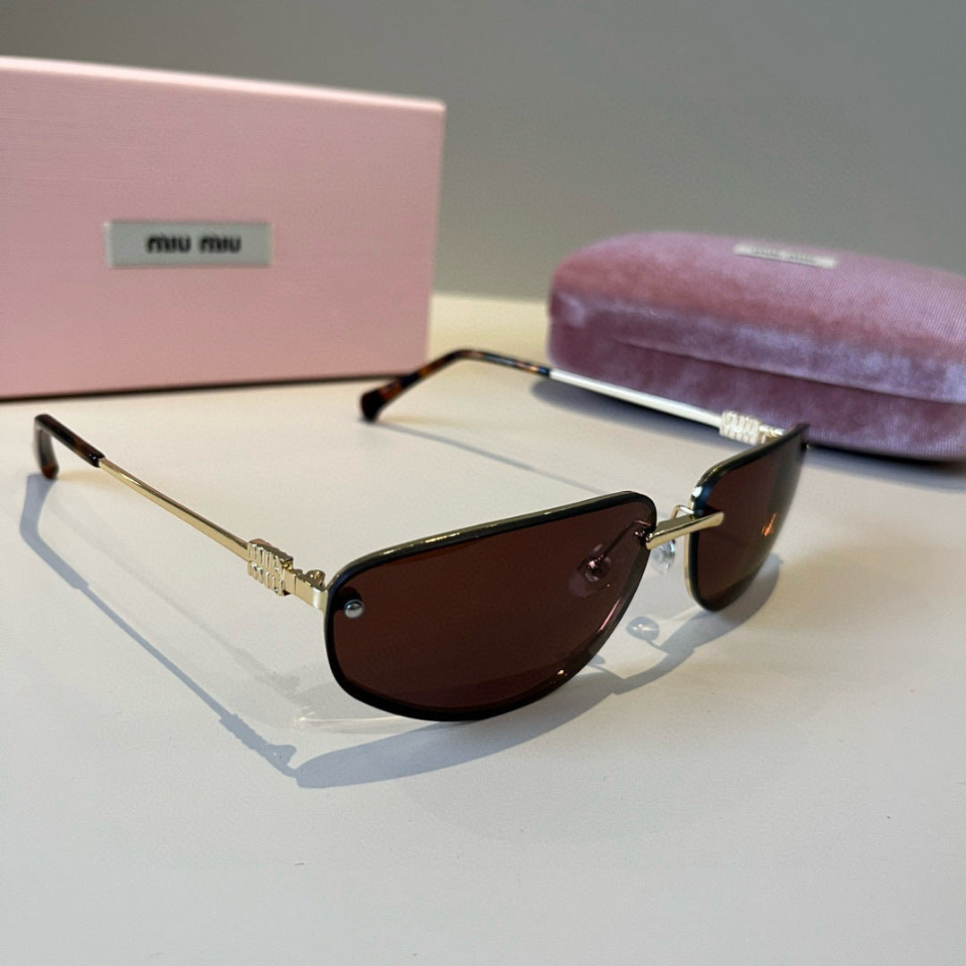 Miu Miu Fashion Red Lens Sunglasses for Men & Women - 416236