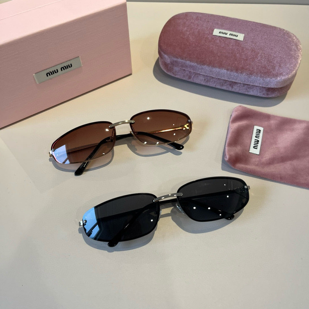 Miu Miu Fashion Black Lens Sunglasses for Men & Women - 416237 - detail image 8