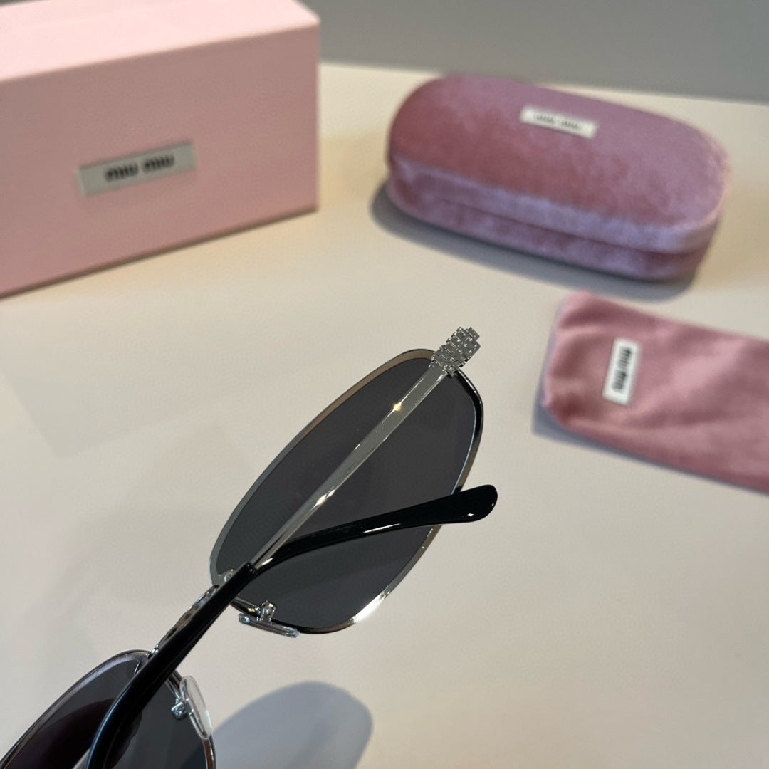 Miu Miu Fashion Black Lens Sunglasses for Men & Women - 416237 - detail image 7
