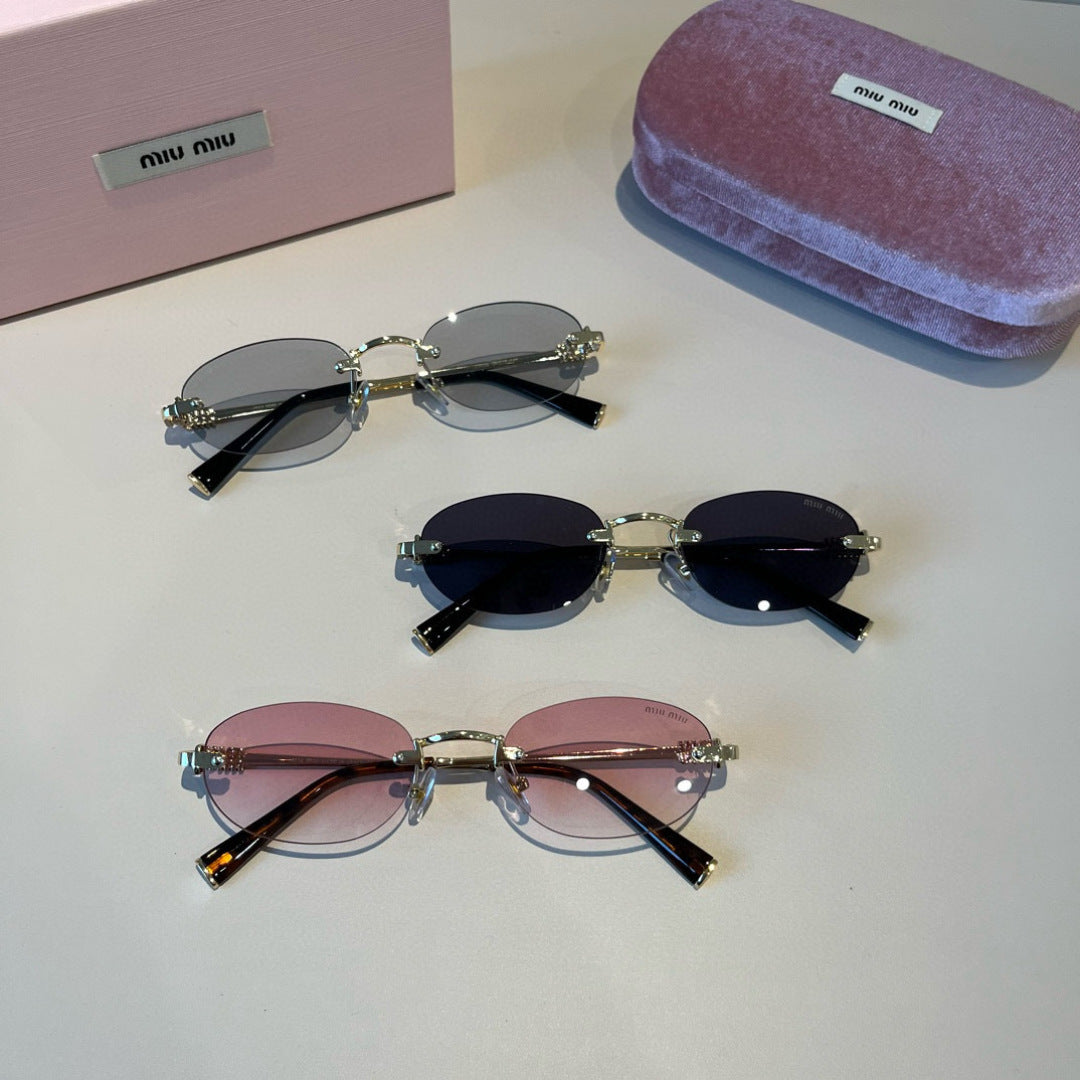 Miu Miu Fashion Silver Lens Sunglasses for Men & Women - 416265 - detail image 10