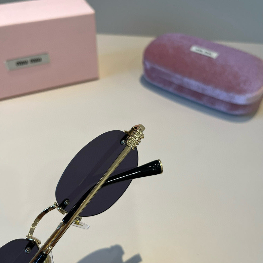 Miu Miu Fashion Silver Lens Sunglasses for Men & Women - 416265 - detail image 6