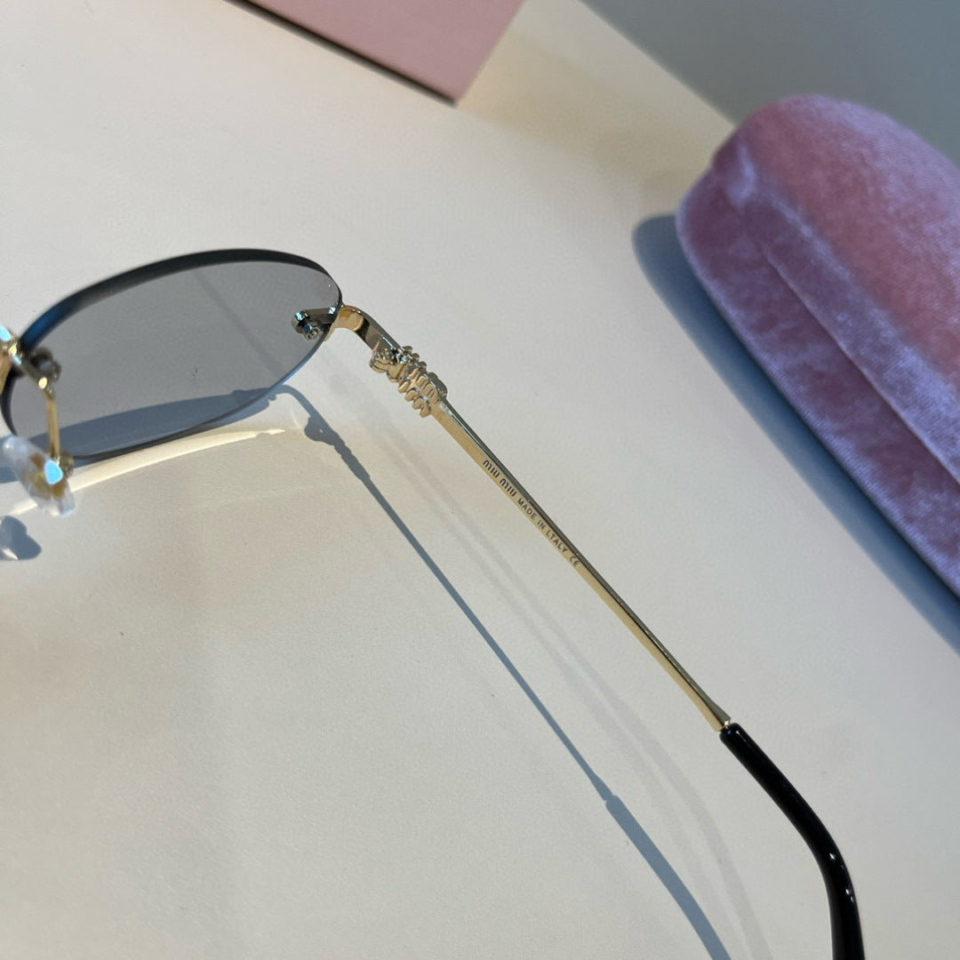 Miu Miu Fashion Silver Lens Sunglasses for Men & Women - 416266 - detail image 4