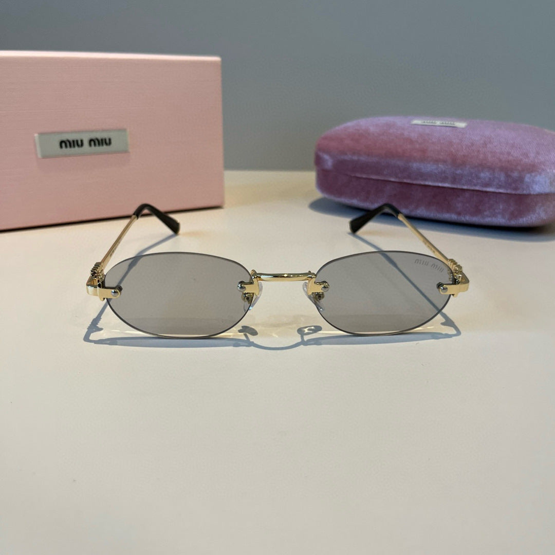 Miu Miu Fashion Silver Lens Sunglasses for Men & Women - 416266 - detail image 2