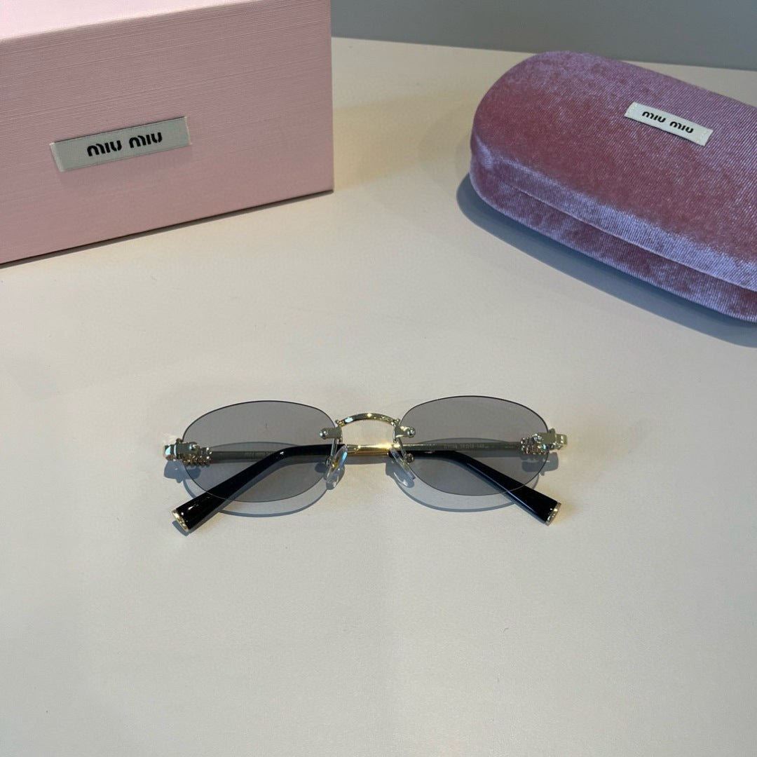 Miu Miu Fashion Silver Lens Sunglasses for Men & Women - 416266 - detail image 9