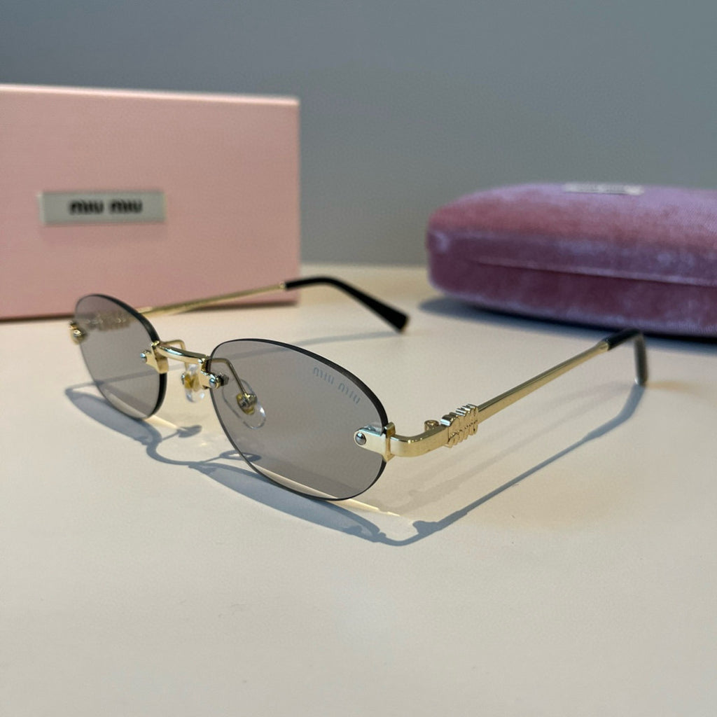 Miu Miu Fashion Silver Lens Sunglasses for Men & Women - 416240 - detail image 3