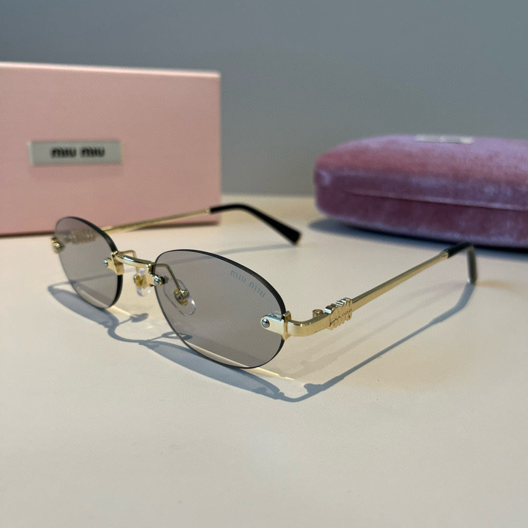 Miu Miu Fashion Silver Lens Sunglasses for Men & Women - 416240 - detail image 3