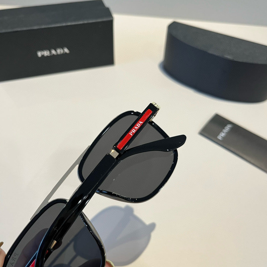 Prada Fashion Black Lens Sunglasses for Men & Women - 998125 - detail image 7