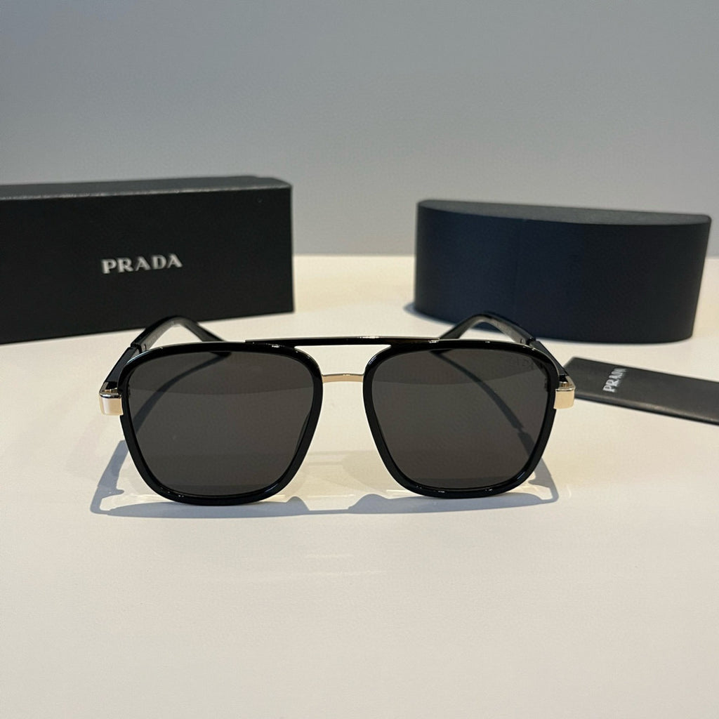 Prada Fashion Black Lens Sunglasses for Men & Women - 998125 - detail image 2