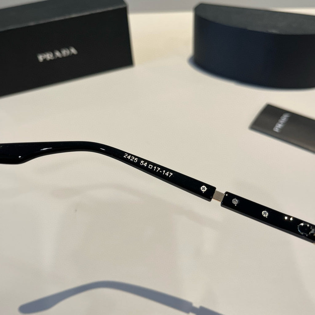 Prada Fashion Black Lens Sunglasses for Men & Women - 998126 - detail image 6