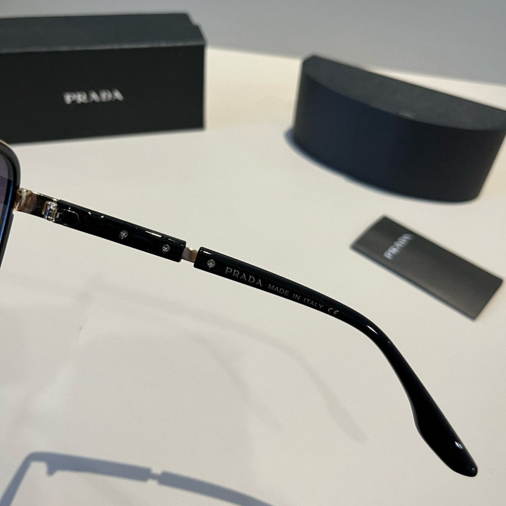 Prada Fashion Black Lens Sunglasses for Men & Women - 998126 - detail image 5