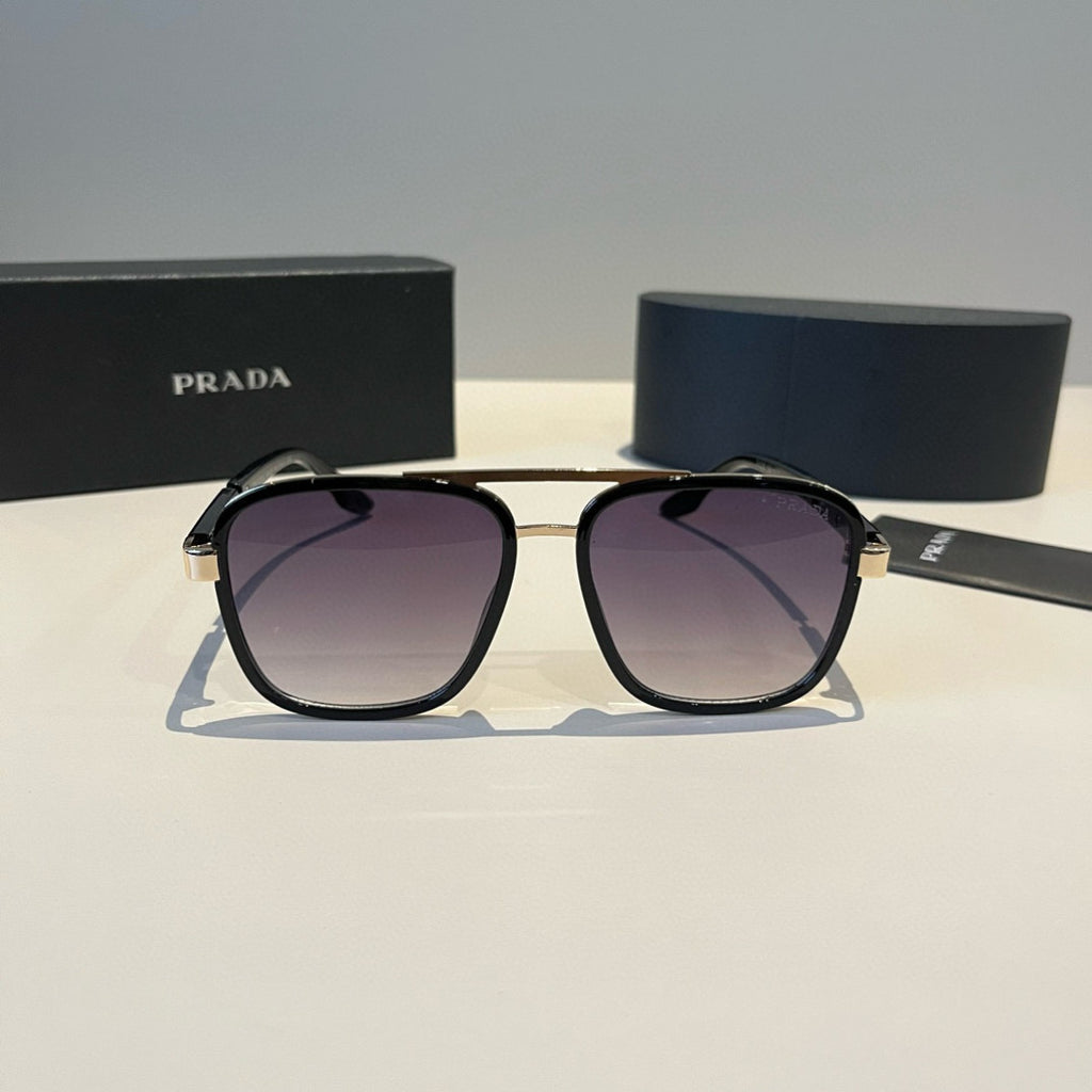 Prada Fashion Black Lens Sunglasses for Men & Women - 998126 - detail image 2
