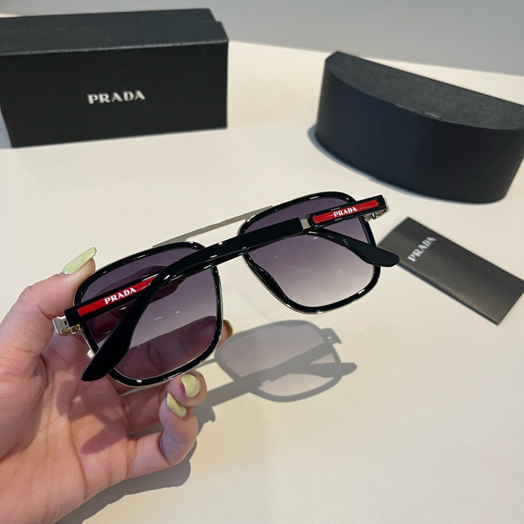Prada Fashion Black Lens Sunglasses for Men & Women - 998126 - detail image 7