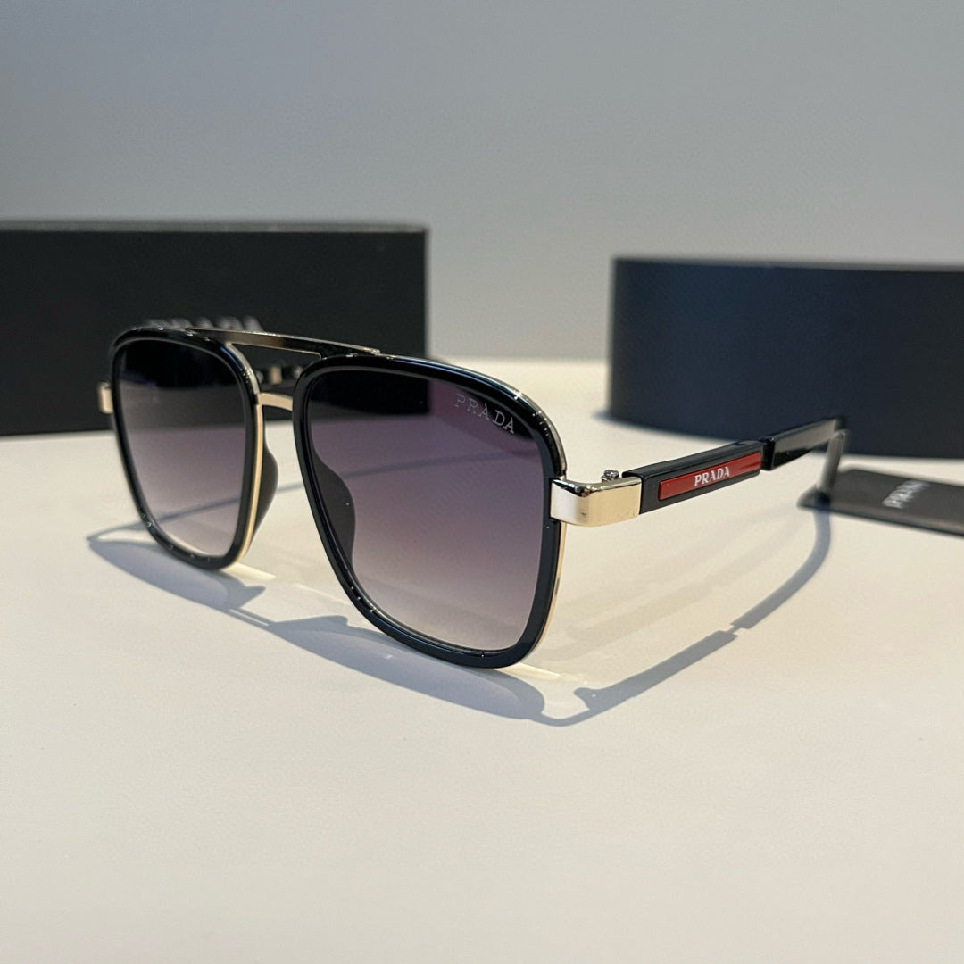 Prada Fashion Black Lens Sunglasses for Men & Women - 998126 - detail image 3