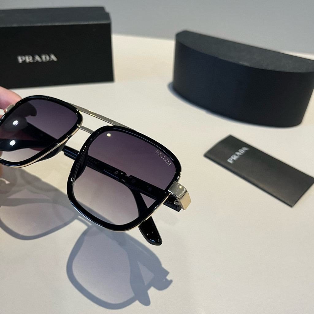 Prada Fashion Black Lens Sunglasses for Men & Women - 998126 - detail image 9
