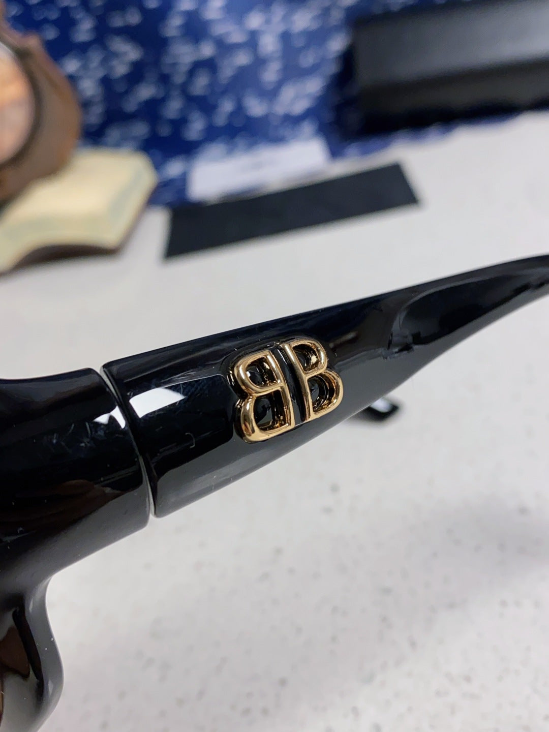 Balenciaga Oversized Brown Lens Sunglasses for Women - 432532 - detail image 7