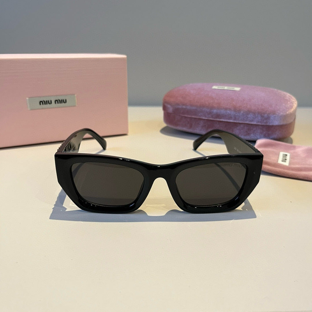 Miu Miu Fashion Black Lens Sunglasses for Men & Women - 466101 - detail image 2
