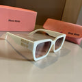 Miu Miu SMUO7S Square Brown Lens Sunglasses for Men & Women - 399156